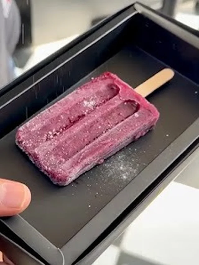 Townly Jamun Sorbet served with black salt masala packet